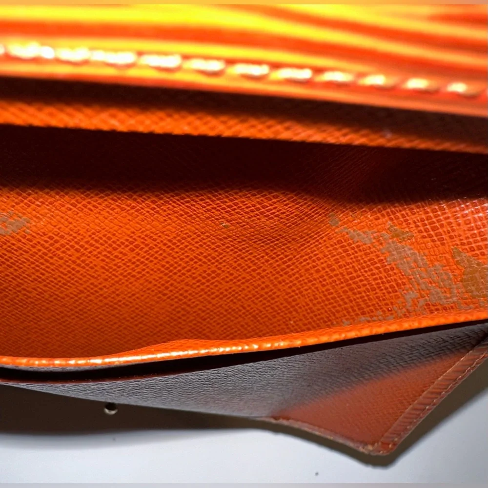 Vintage Louis Vuitton Epi Porte Monnaie Billets Tresor Leather Bifold Wallet - Picture 4 of 13